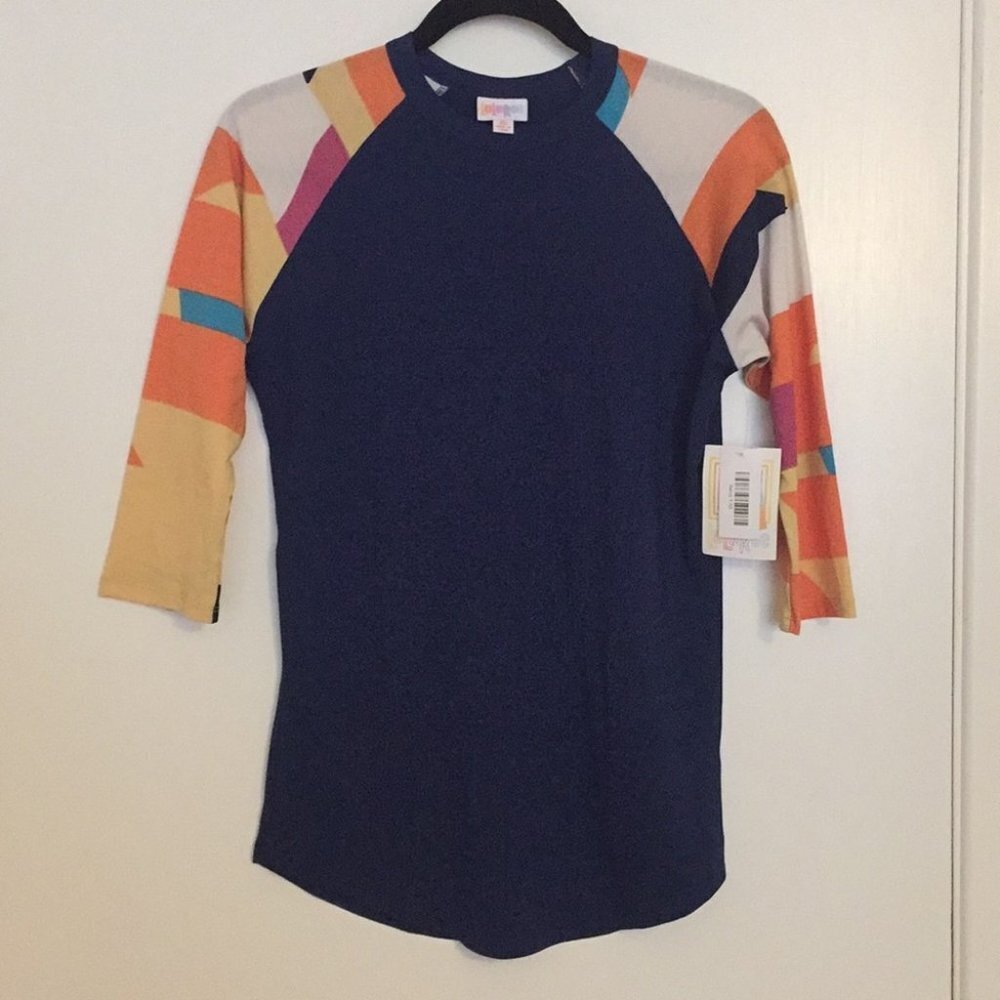 XS‎ LuLaRoe Randy T-Shirt B03 780